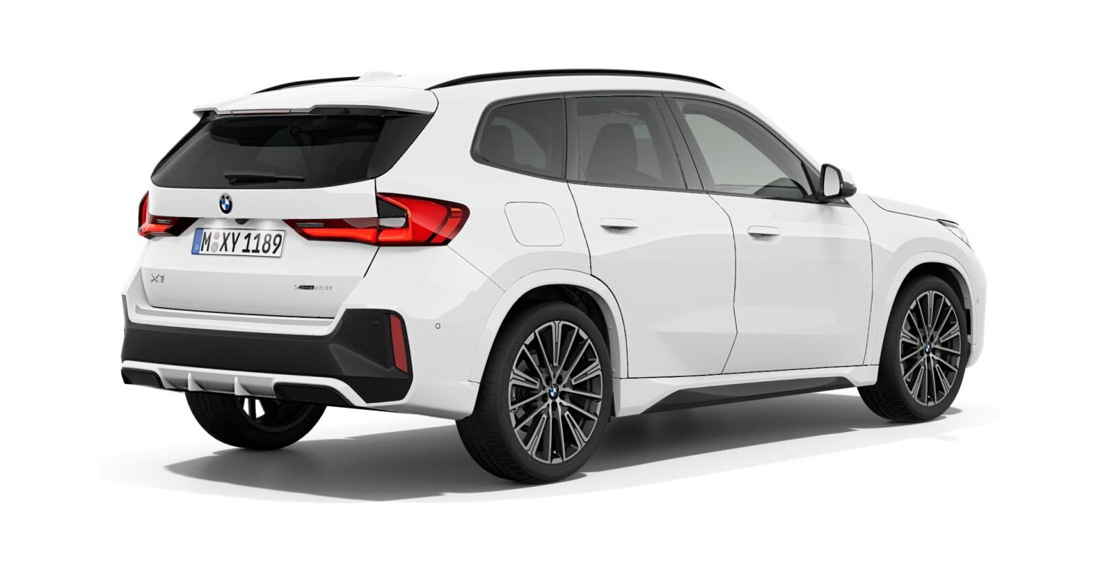 BMW BMW X in Weiß von hinten