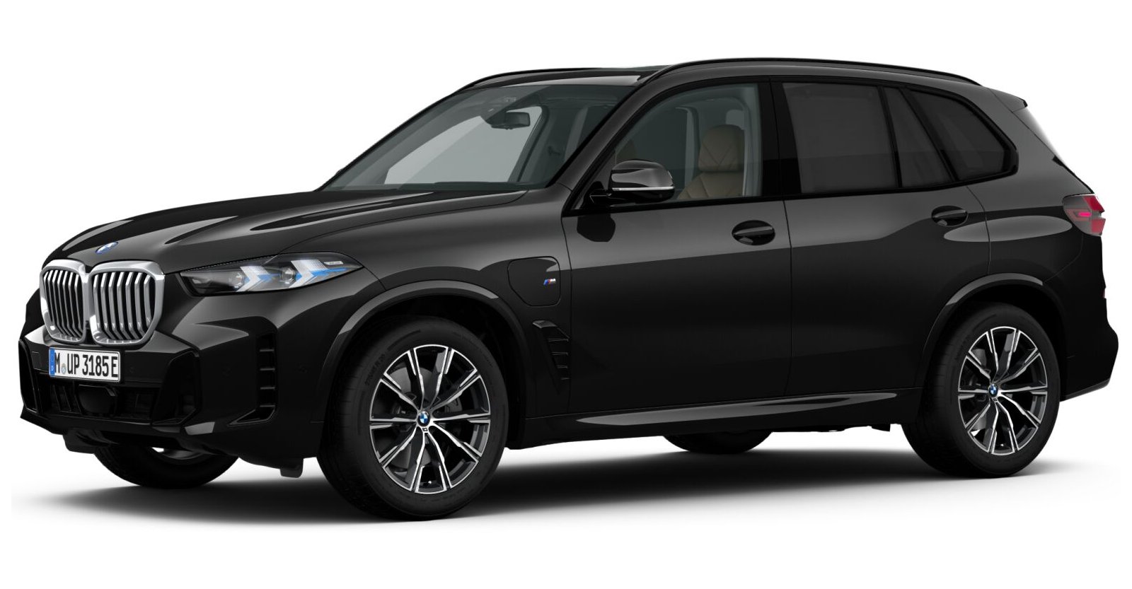 BMW BMW X in Schwarz von vorne