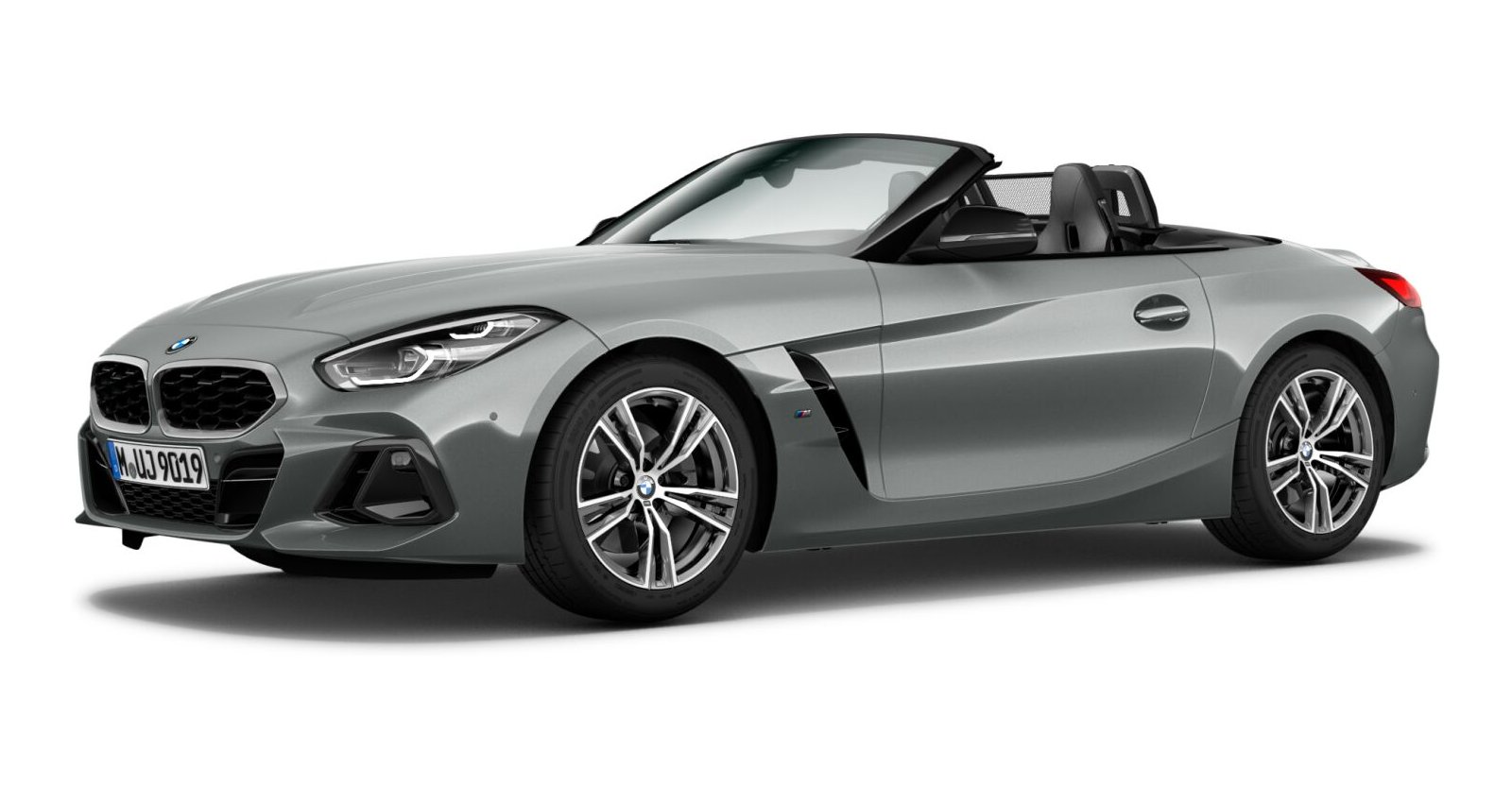 BMW Z4 sDrive20i in Grau von vorne BMW Z4 sDrive20i in Grau von vorne