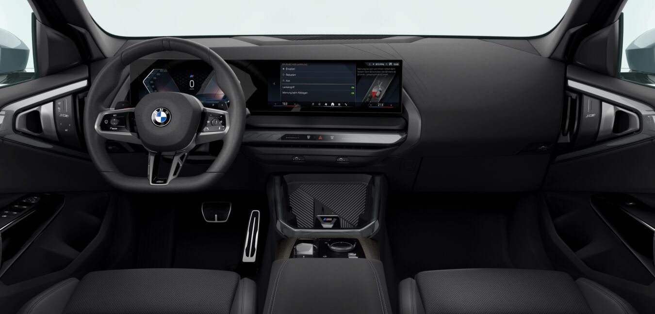 BMW BMW X im Innenraum von vorne