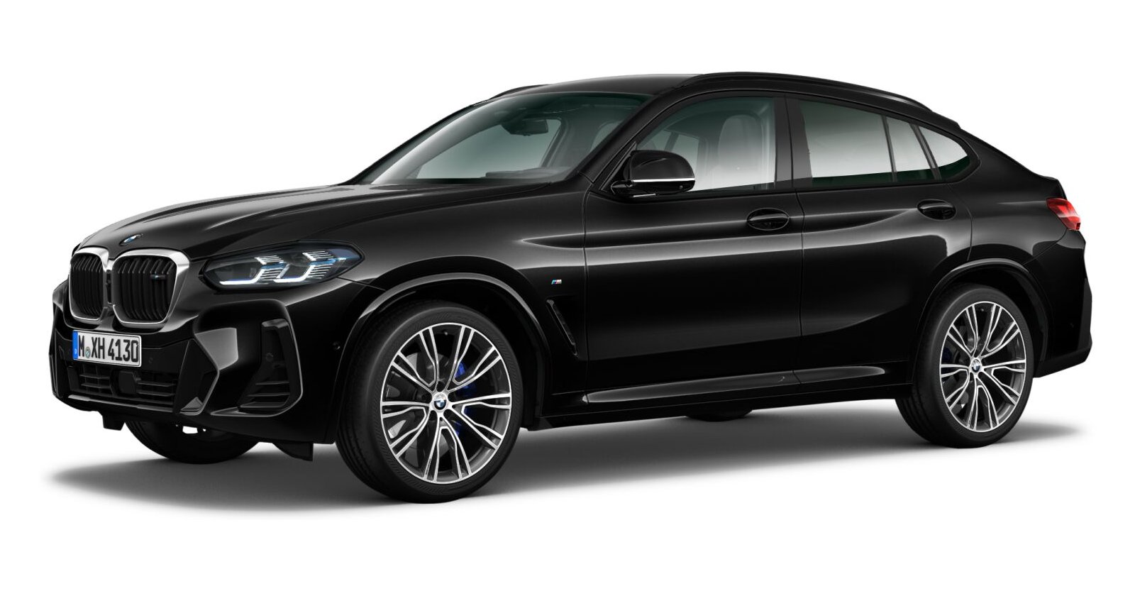 BMW BMW X in Schwarz von vorne