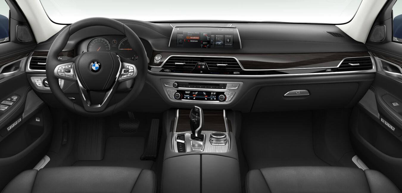 BMW BMW 7er im Innenraum von vorne BMW BMW 7er im Innenraum von vorne