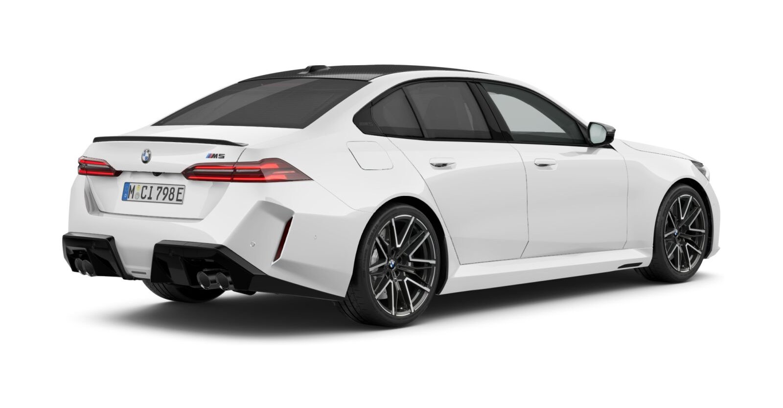 BMW BMW M in Weiß von hinten