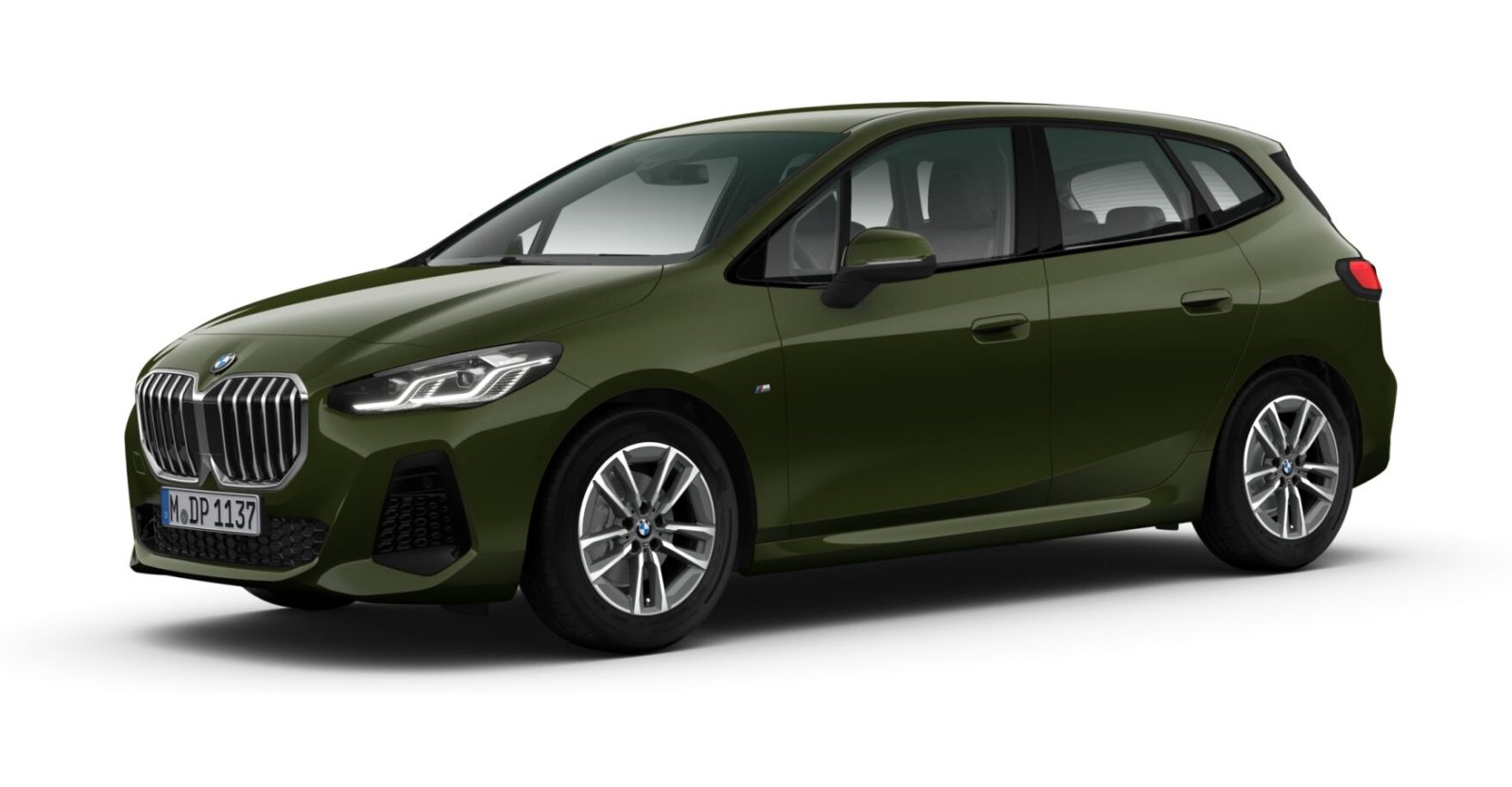 BMW BMW 2er in Grün von vorne