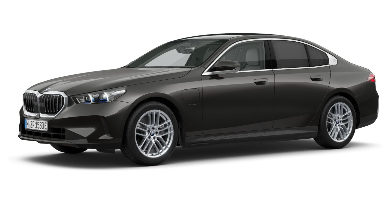 BMW BMW 5er in Grau von vorne