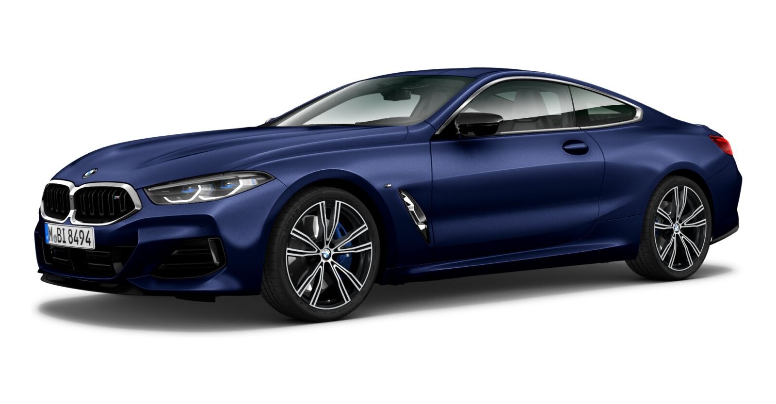 BMW BMW 8er in Blau von vorne