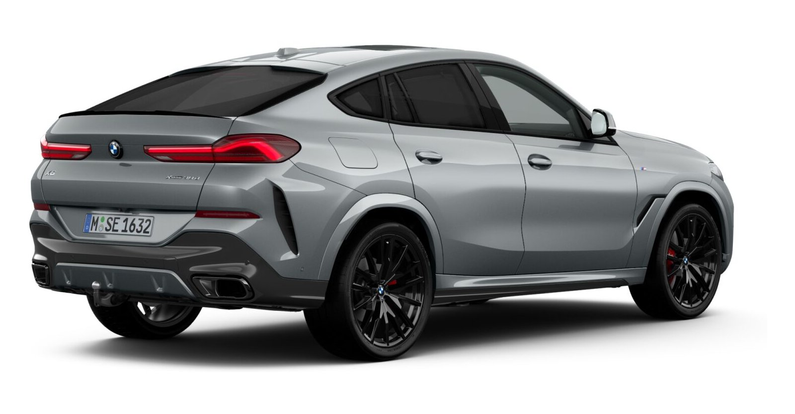 BMW BMW X in Grau von hinten BMW BMW X in Grau von hinten