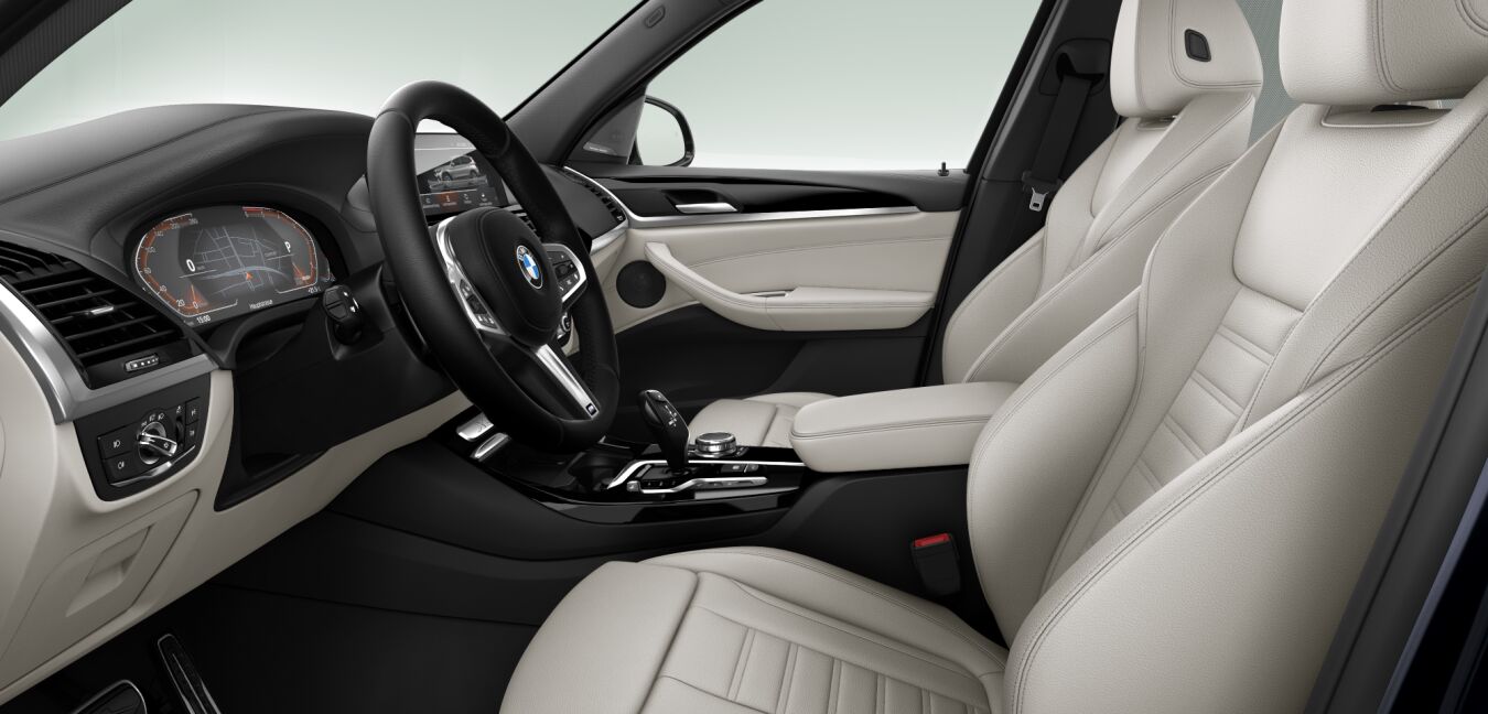 BMW BMW X im Innenraum seitlich