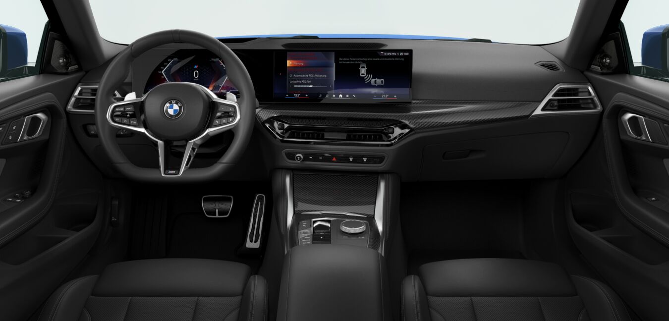 BMW BMW 2er im Innenraum von vorne BMW BMW 2er im Innenraum von vorne