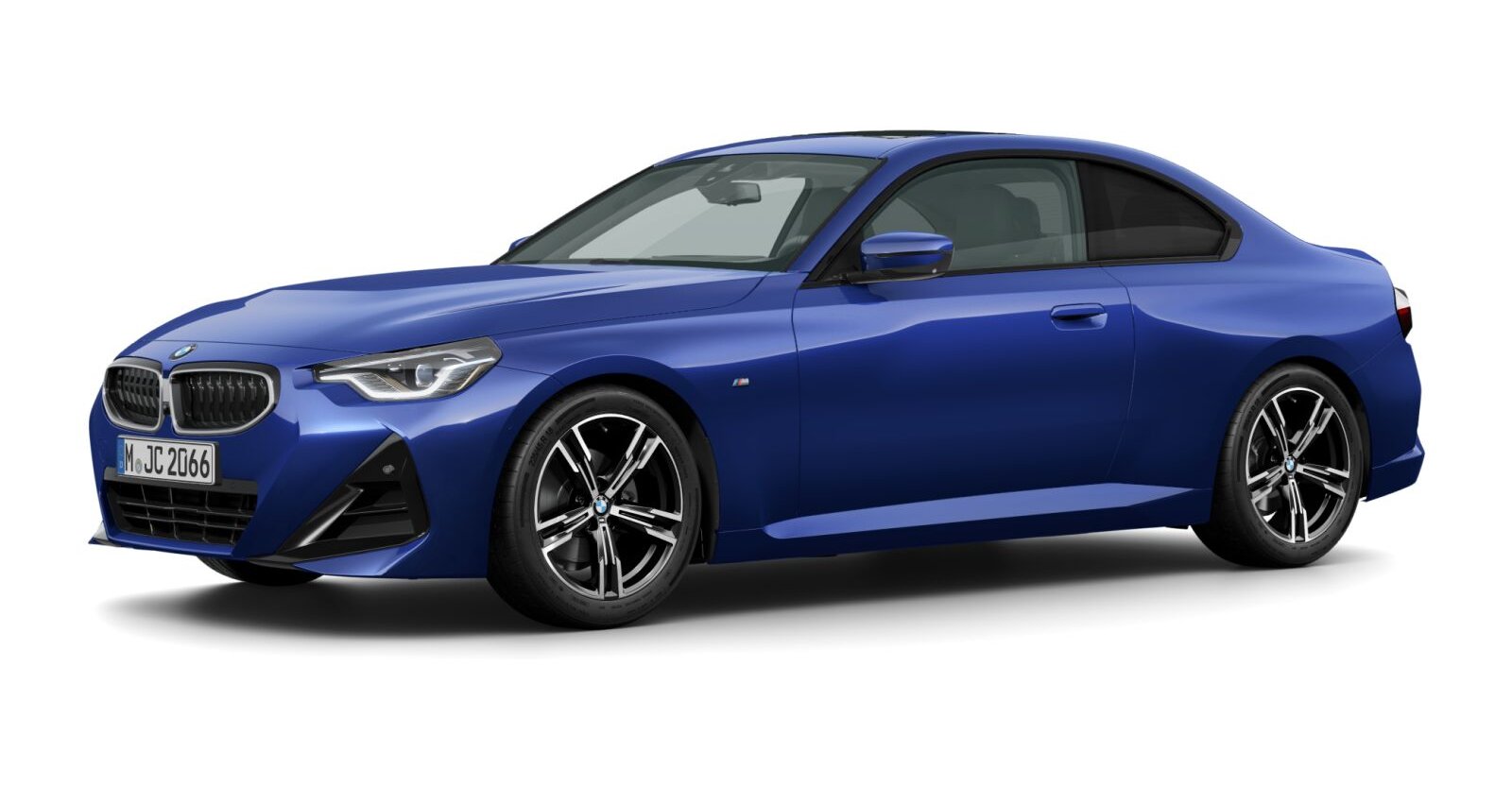 BMW BMW 2er in Blau von vorne BMW BMW 2er in Blau von vorne