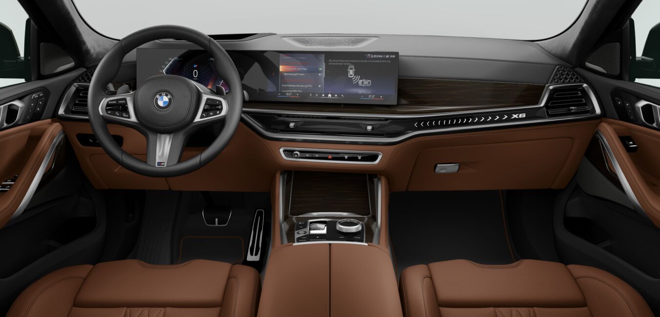 BMW BMW X im Innenraum von vorne