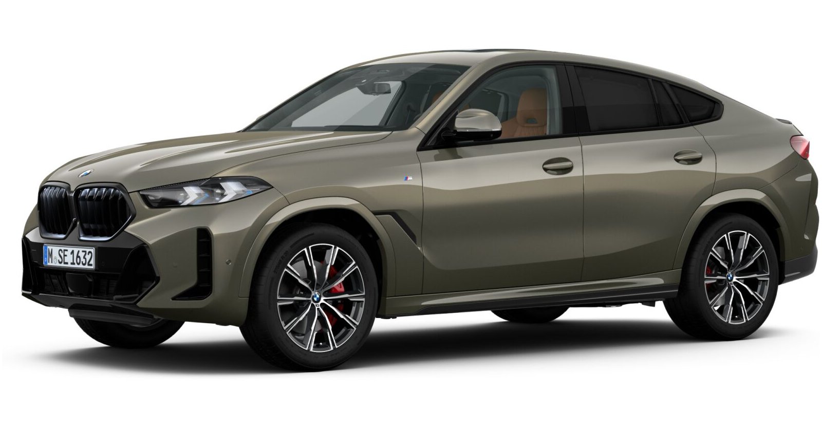 BMW BMW X in Grün von vorne