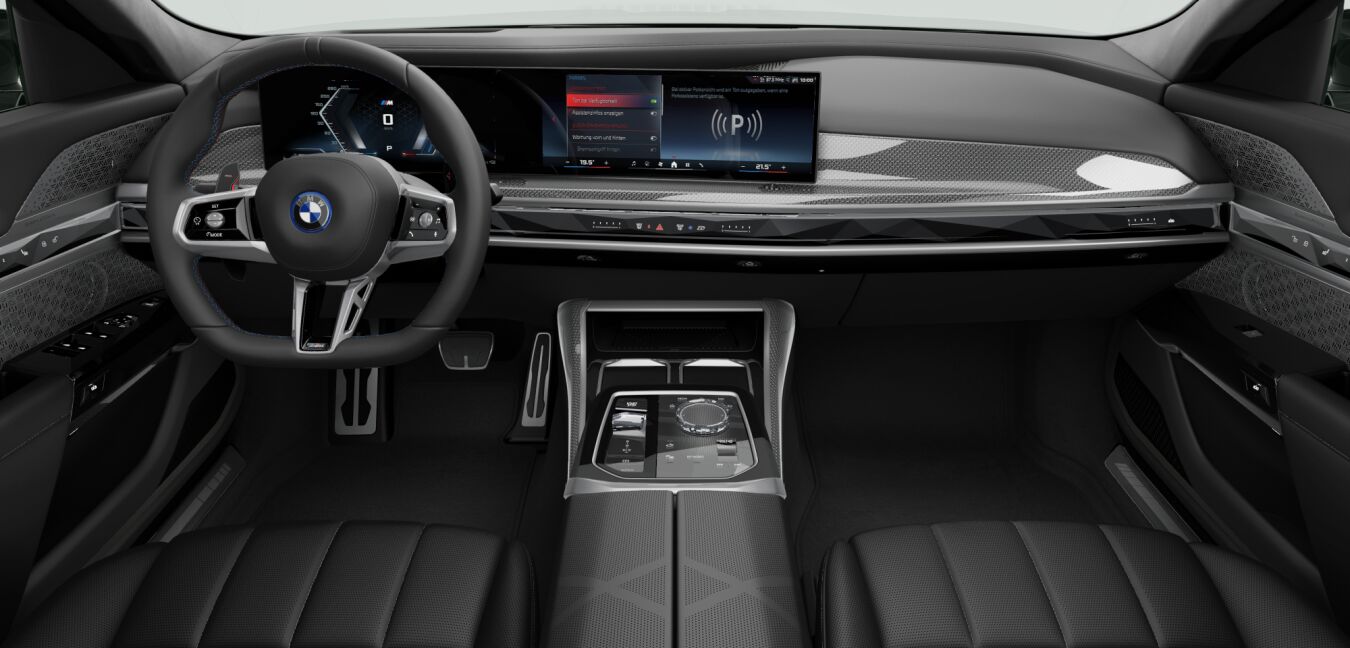 BMW BMW 7er im Innenraum von vorne