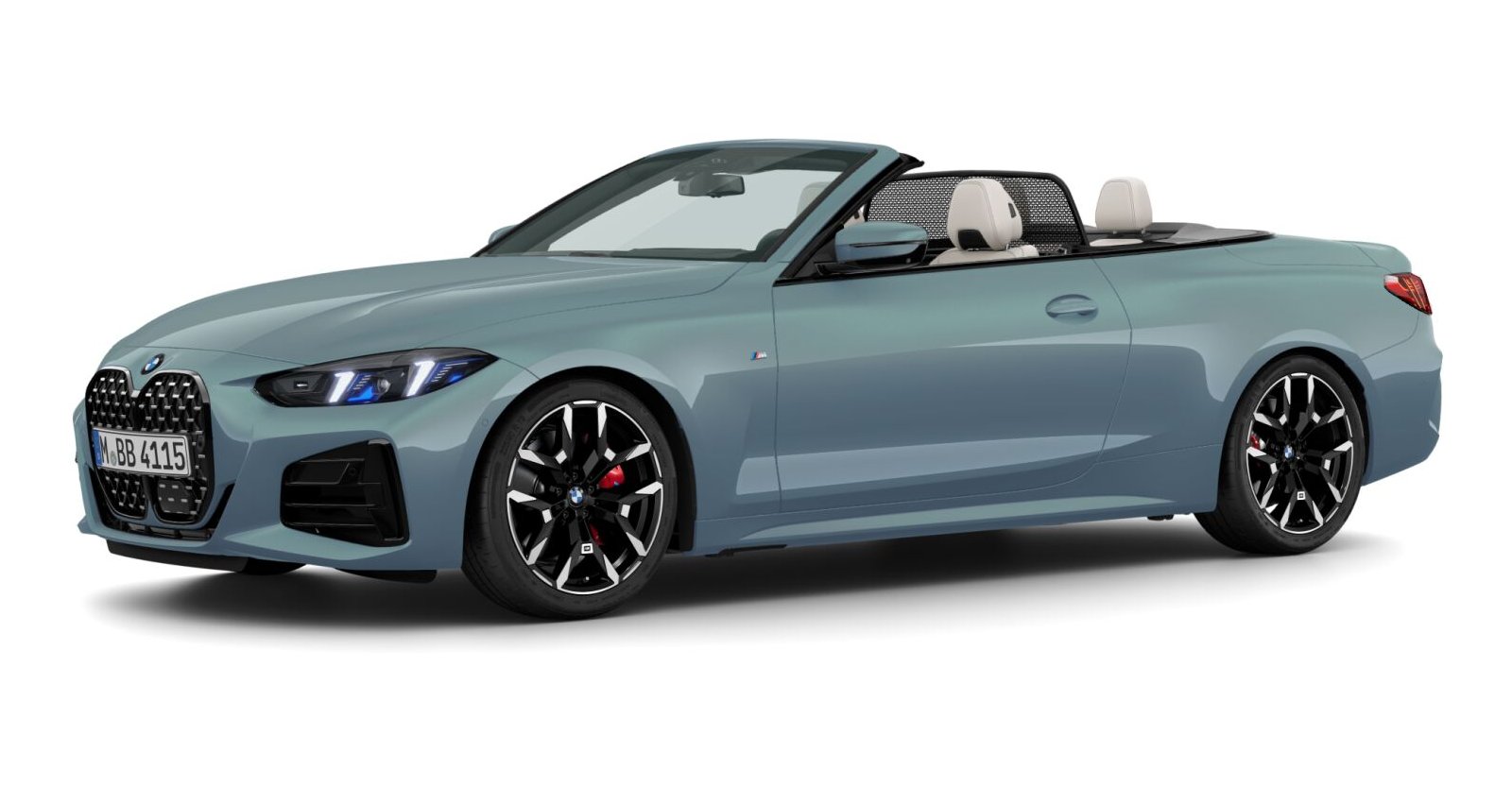 BMW BMW 4er in Grün von vorne