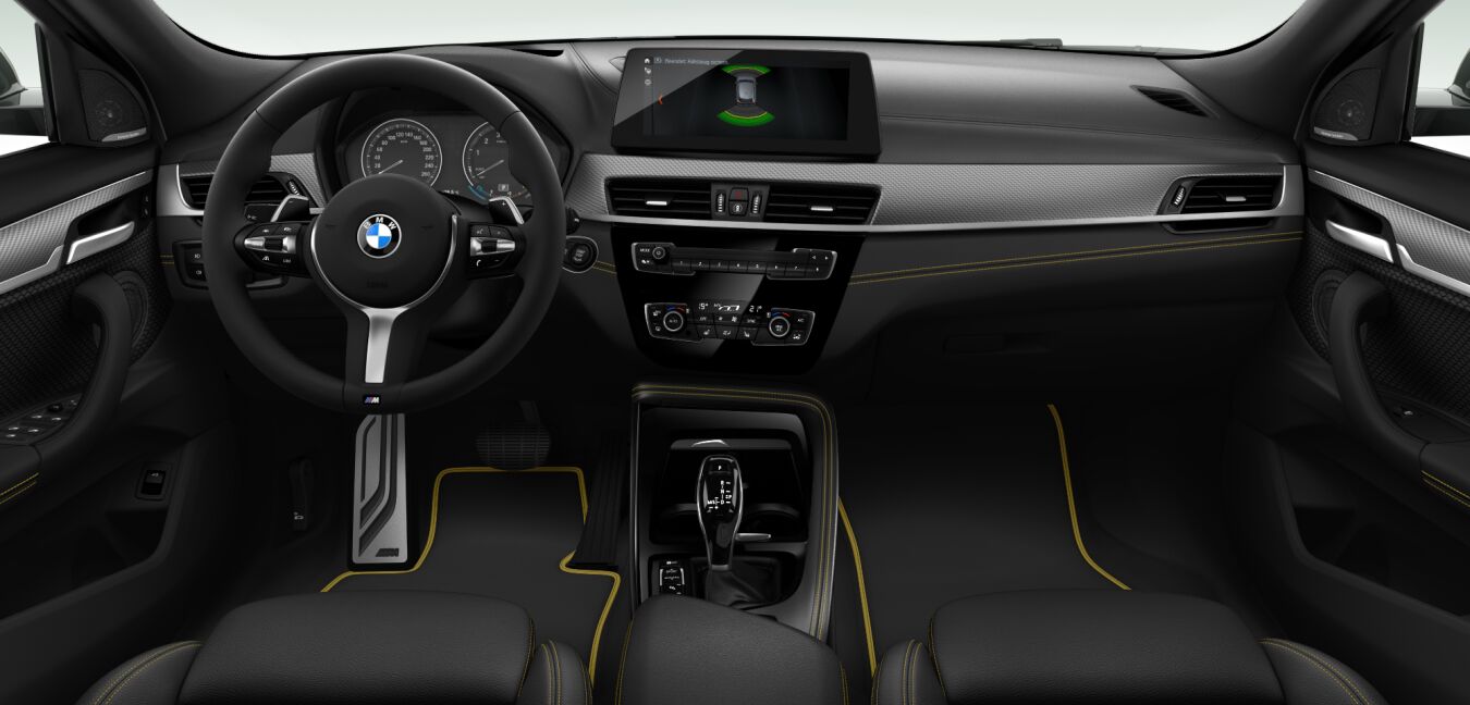 BMW BMW X im Innenraum von vorne