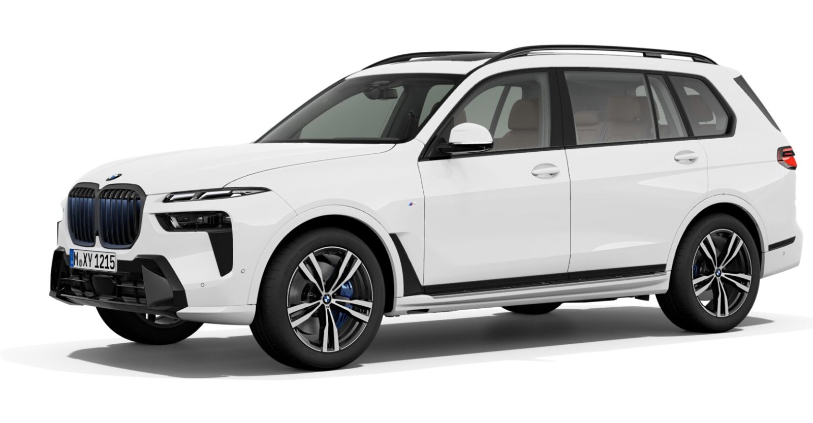 BMW BMW X in Weiß von vorne BMW BMW X in Weiß von vorne