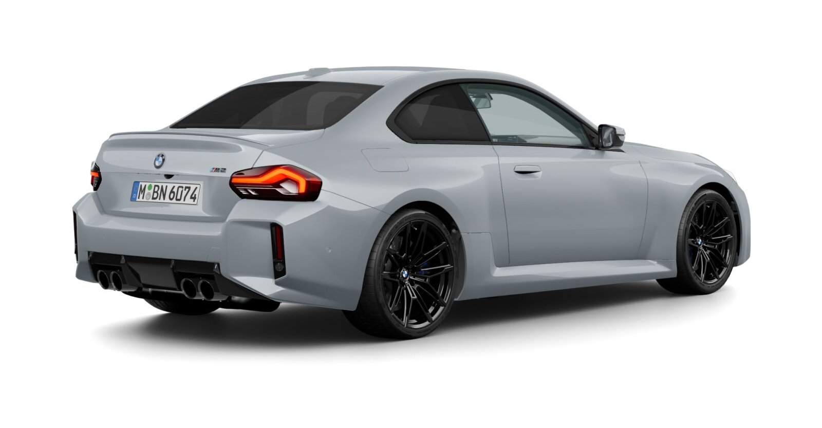 BMW BMW M in Grau von hinten