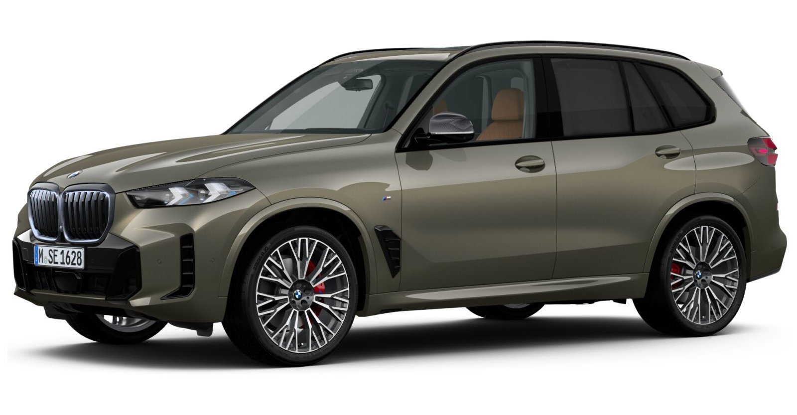 BMW BMW X in Grün von vorne BMW BMW X in Grün von vorne