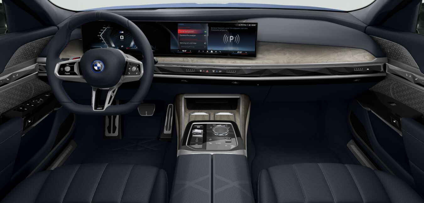 BMW BMW I im Innenraum von vorne