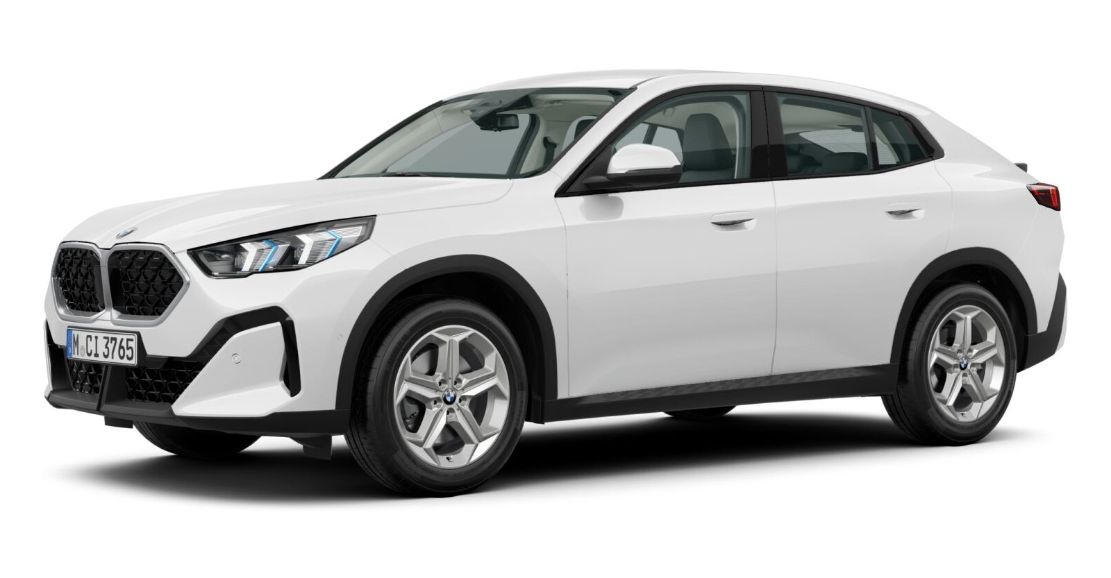 BMW X2 sDrive20i in Weiß von vorne
