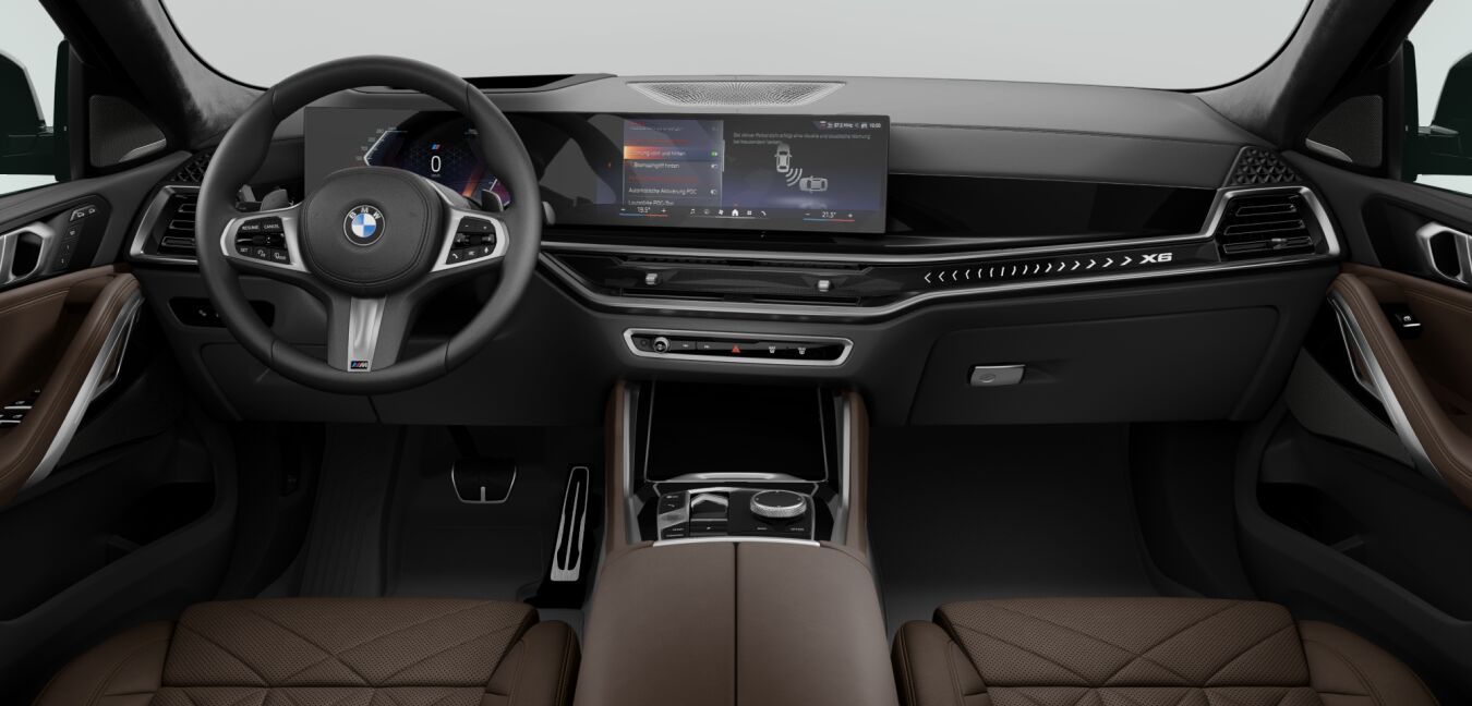 BMW BMW X im Innenraum von vorne