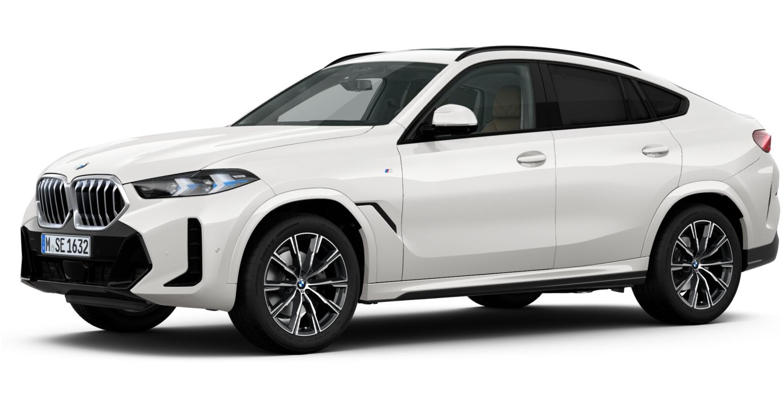 BMW BMW X in Weiß von vorne