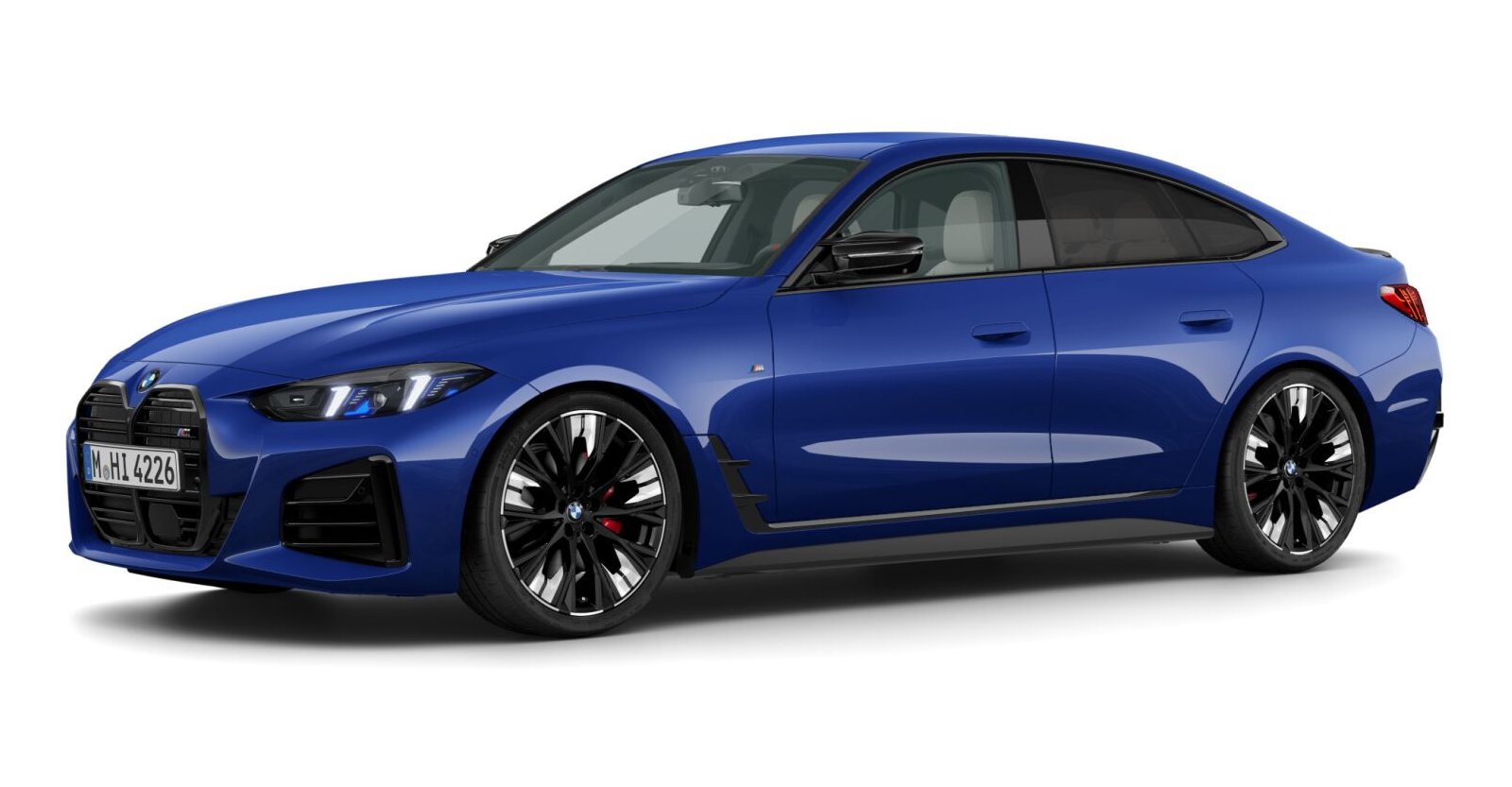 BMW BMW 4er in Blau von vorne