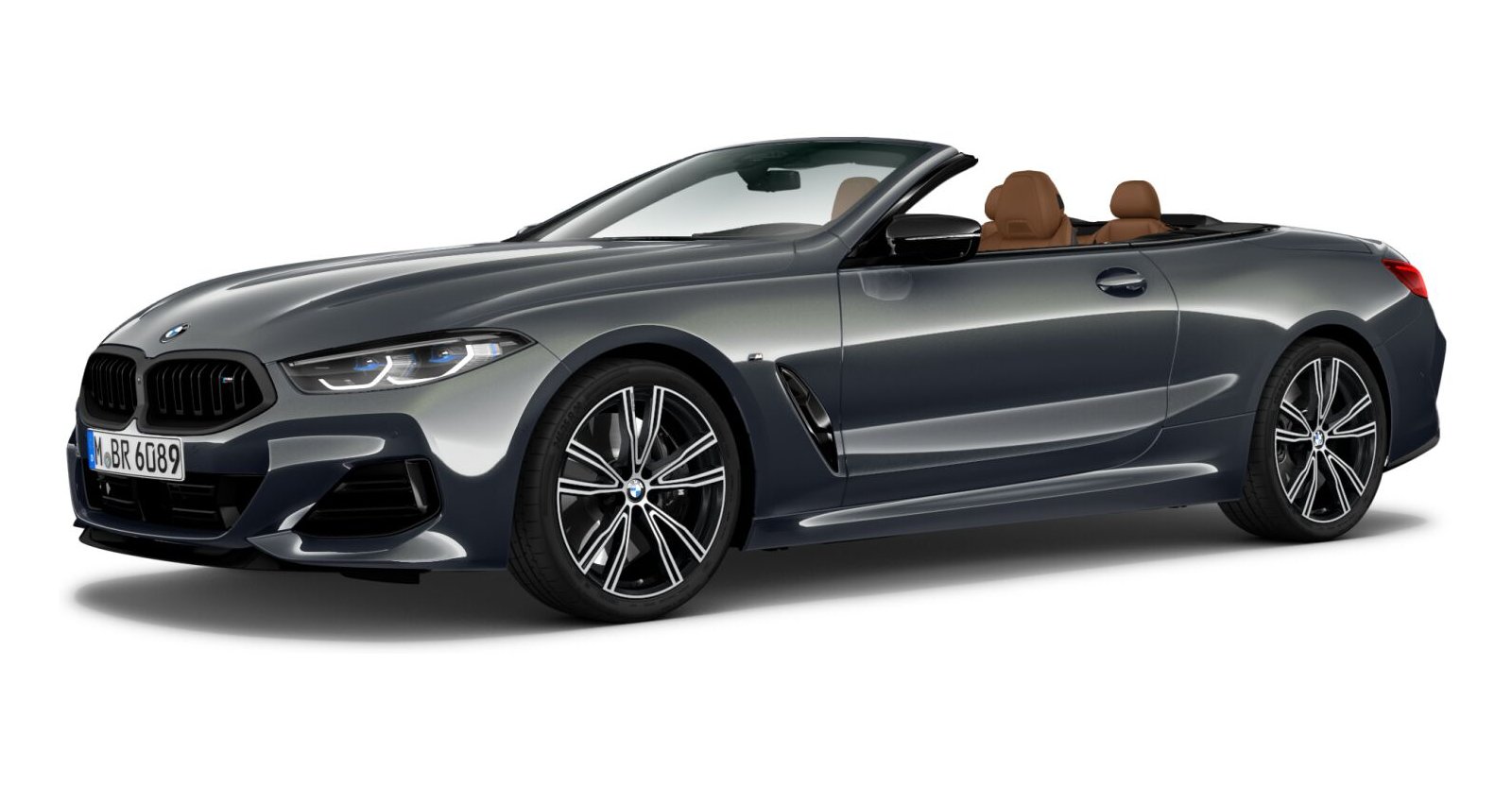 BMW BMW 8er in Grau von vorne BMW BMW 8er in Grau von vorne