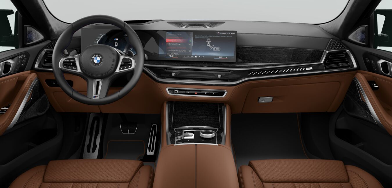 BMW BMW X im Innenraum von vorne