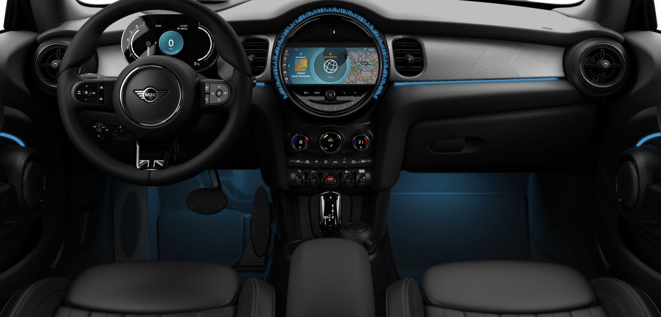 MINI MINI Cabrio im Innenraum von vorne