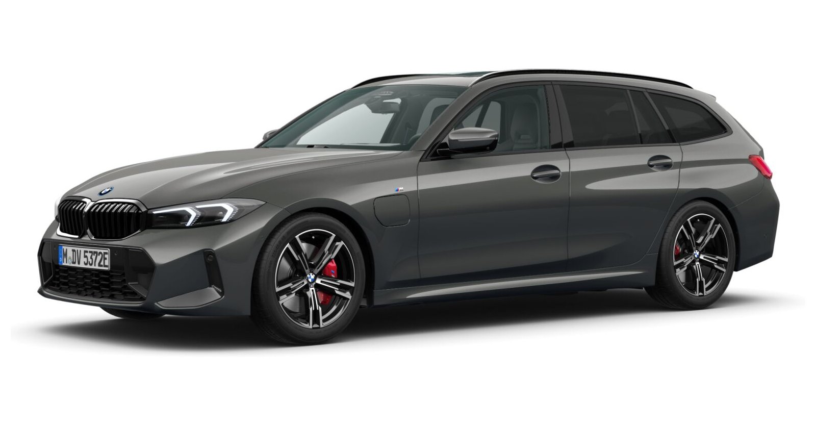 BMW BMW 3er in Grau von vorne