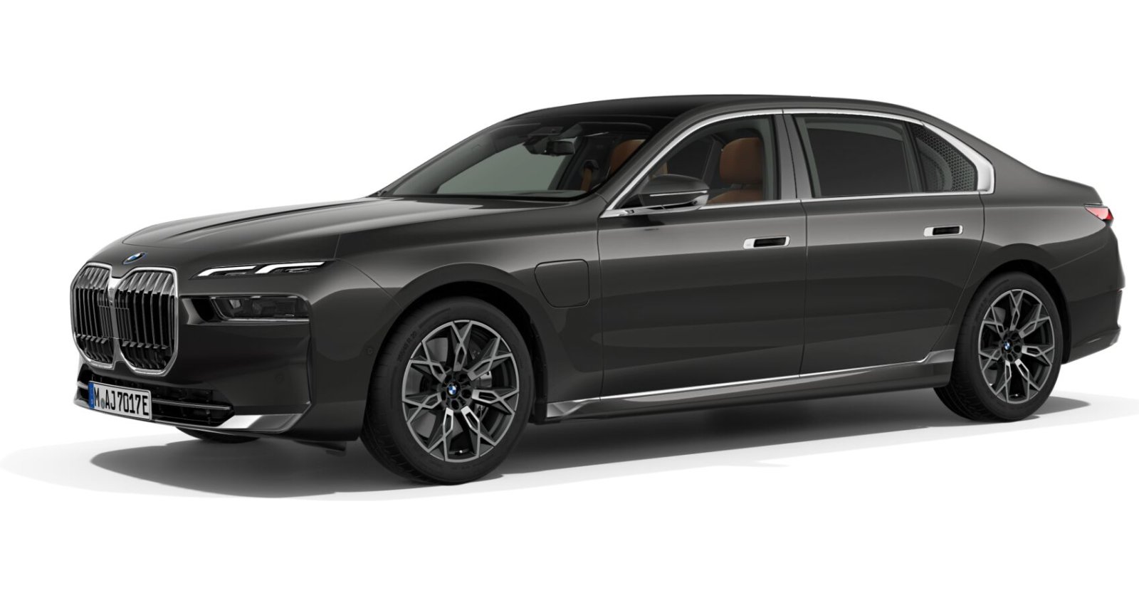 BMW BMW 7er in Grau von vorne BMW BMW 7er in Grau von vorne
