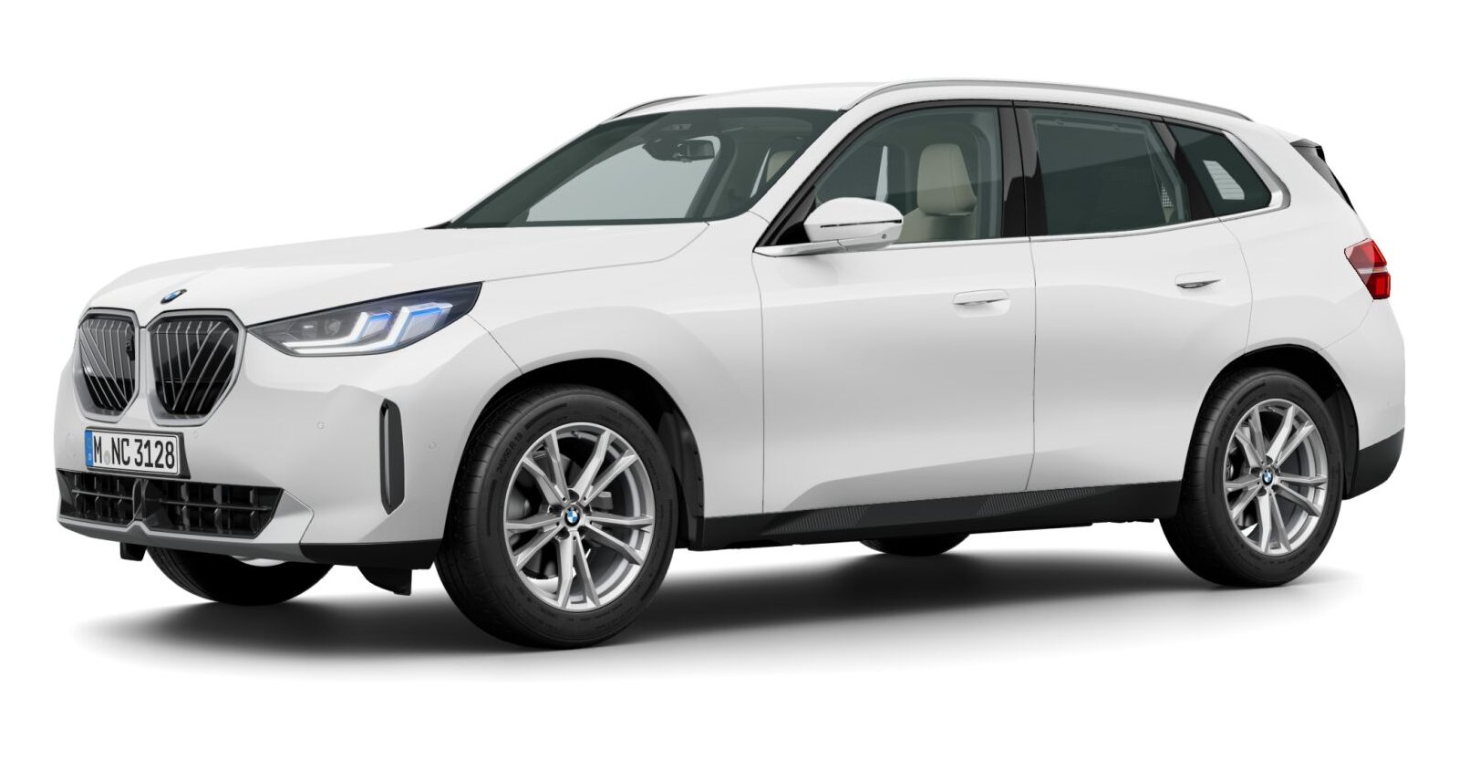 BMW BMW X in Weiß von vorne BMW BMW X in Weiß von vorne