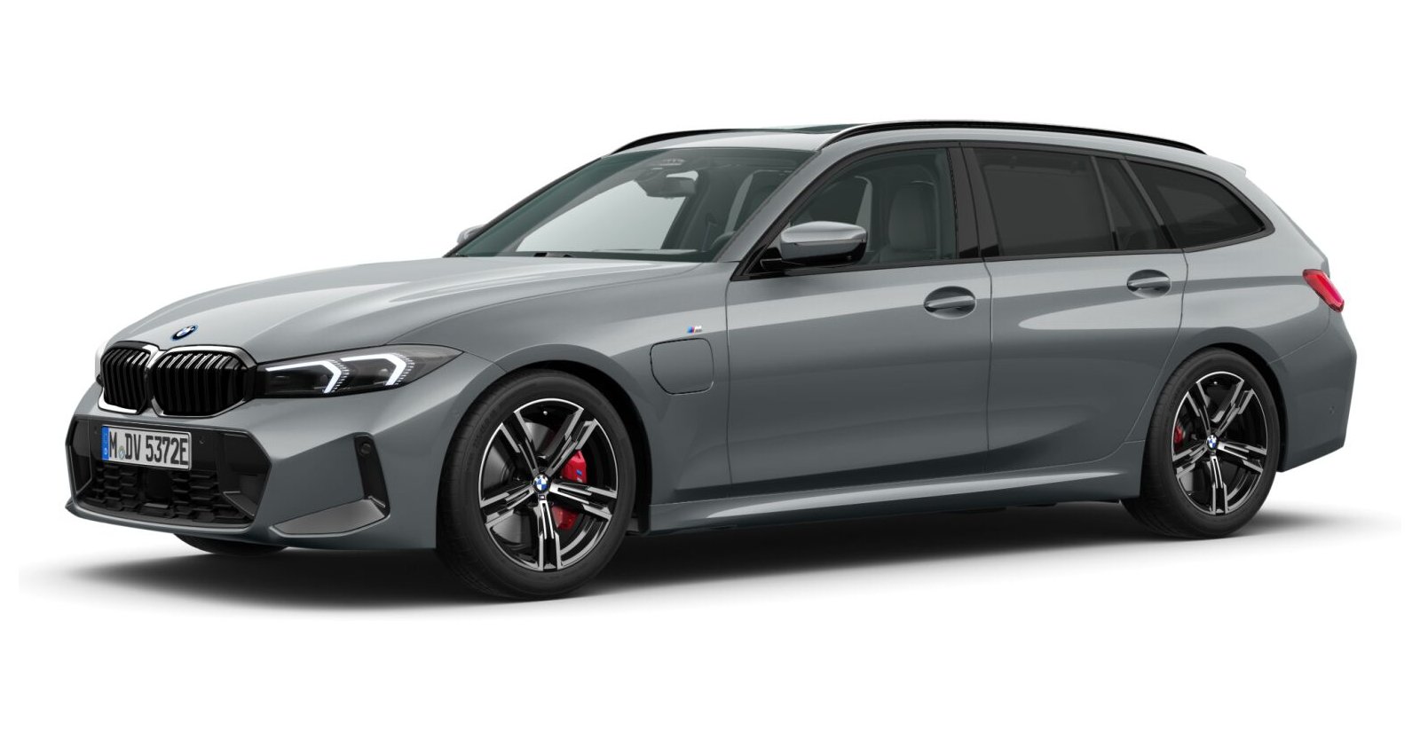 BMW BMW 3er in Grau von vorne