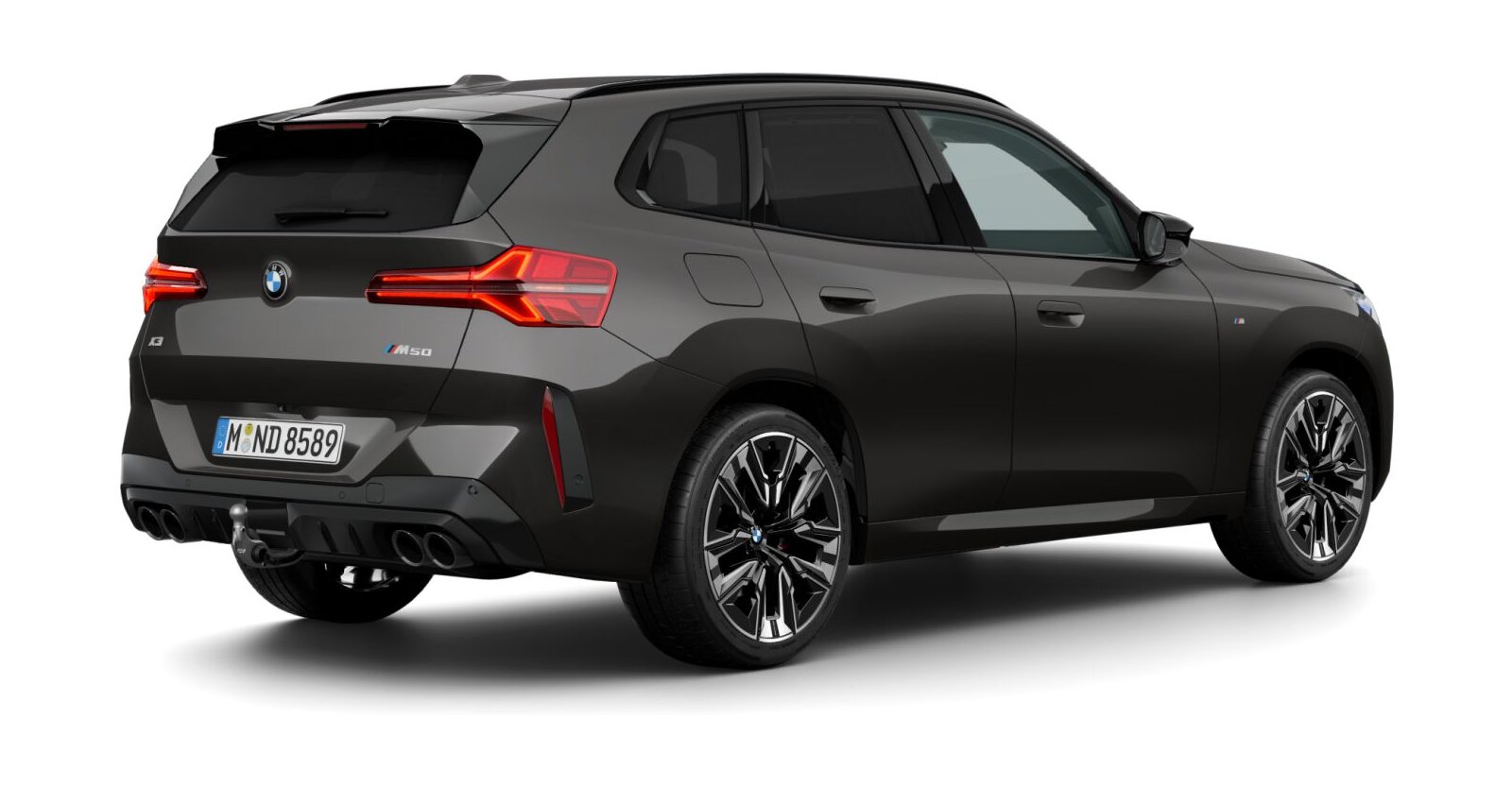 BMW BMW X in Grau von hinten BMW BMW X in Grau von hinten