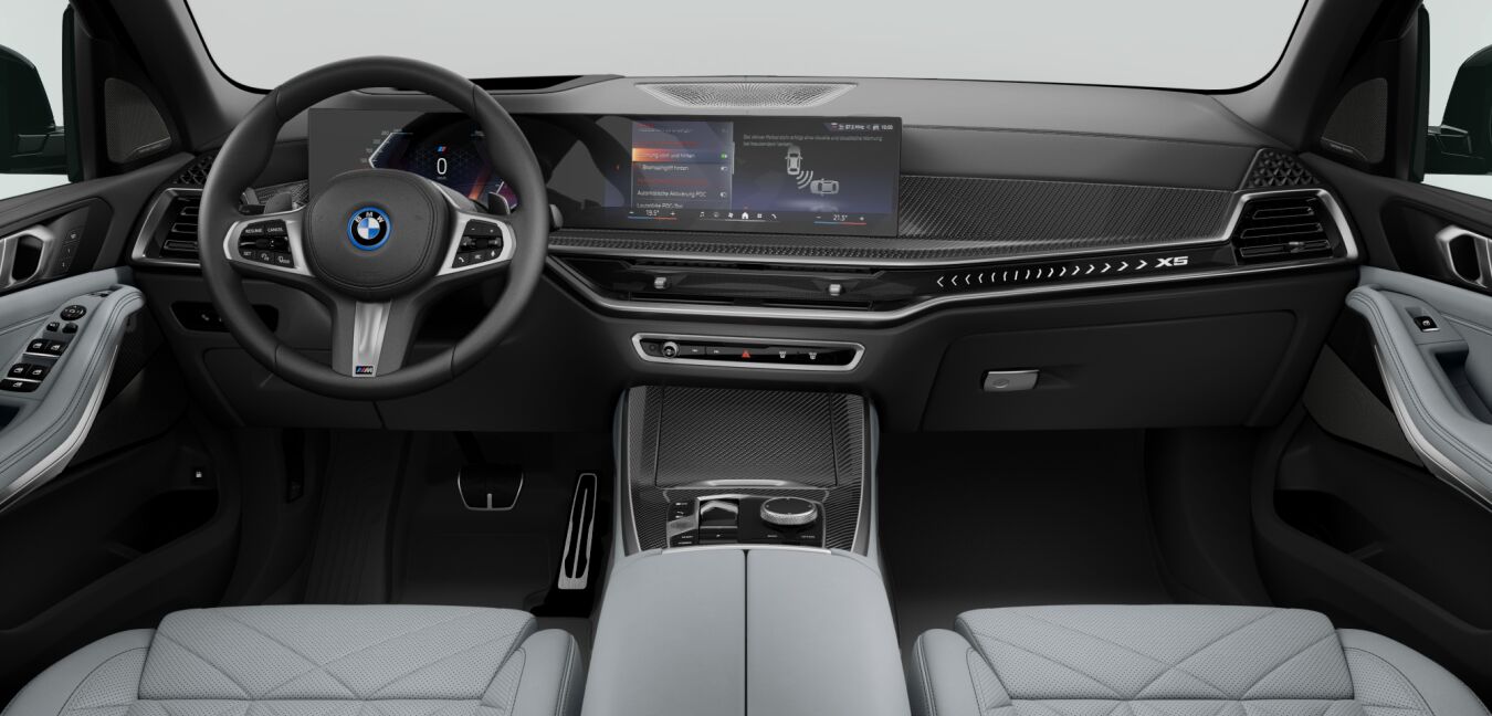 BMW BMW X im Innenraum von vorne