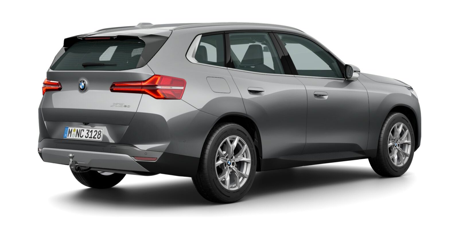 BMW BMW X in Grau von hinten BMW BMW X in Grau von hinten
