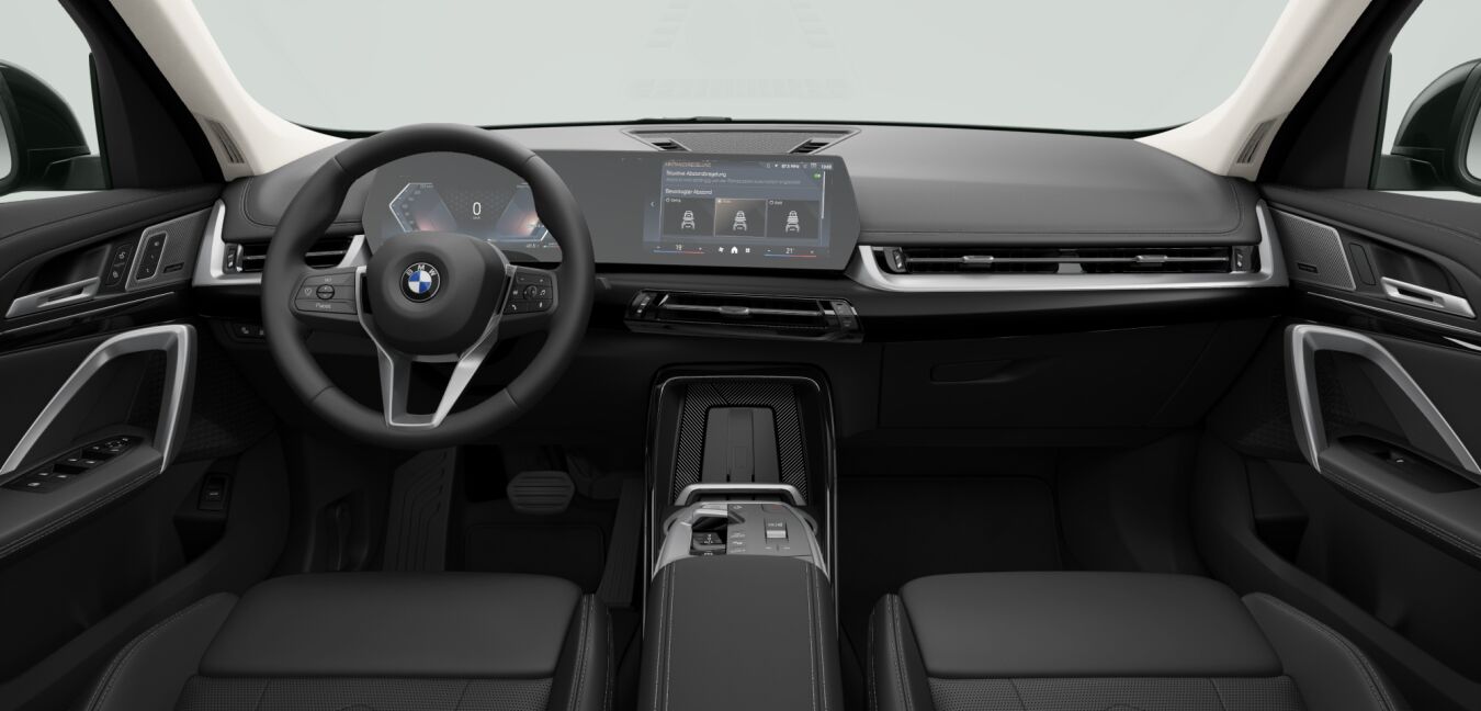 BMW BMW X im Innenraum von vorne