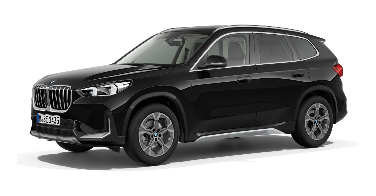 BMW BMW X in Schwarz von vorne