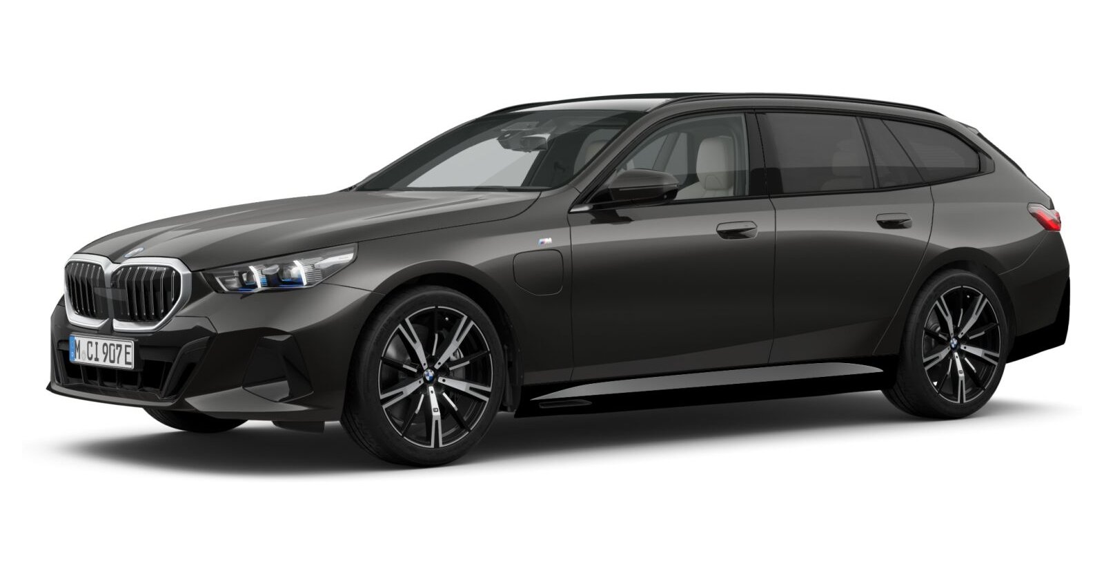 BMW BMW 5er in Grau von vorne BMW BMW 5er in Grau von vorne