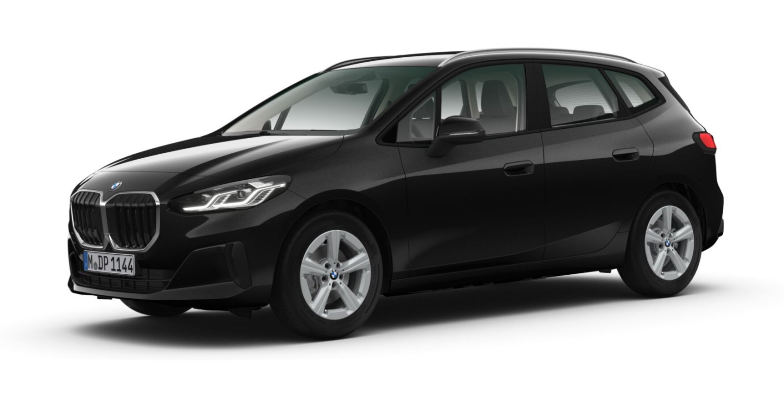 BMW BMW 2er in Schwarz von vorne