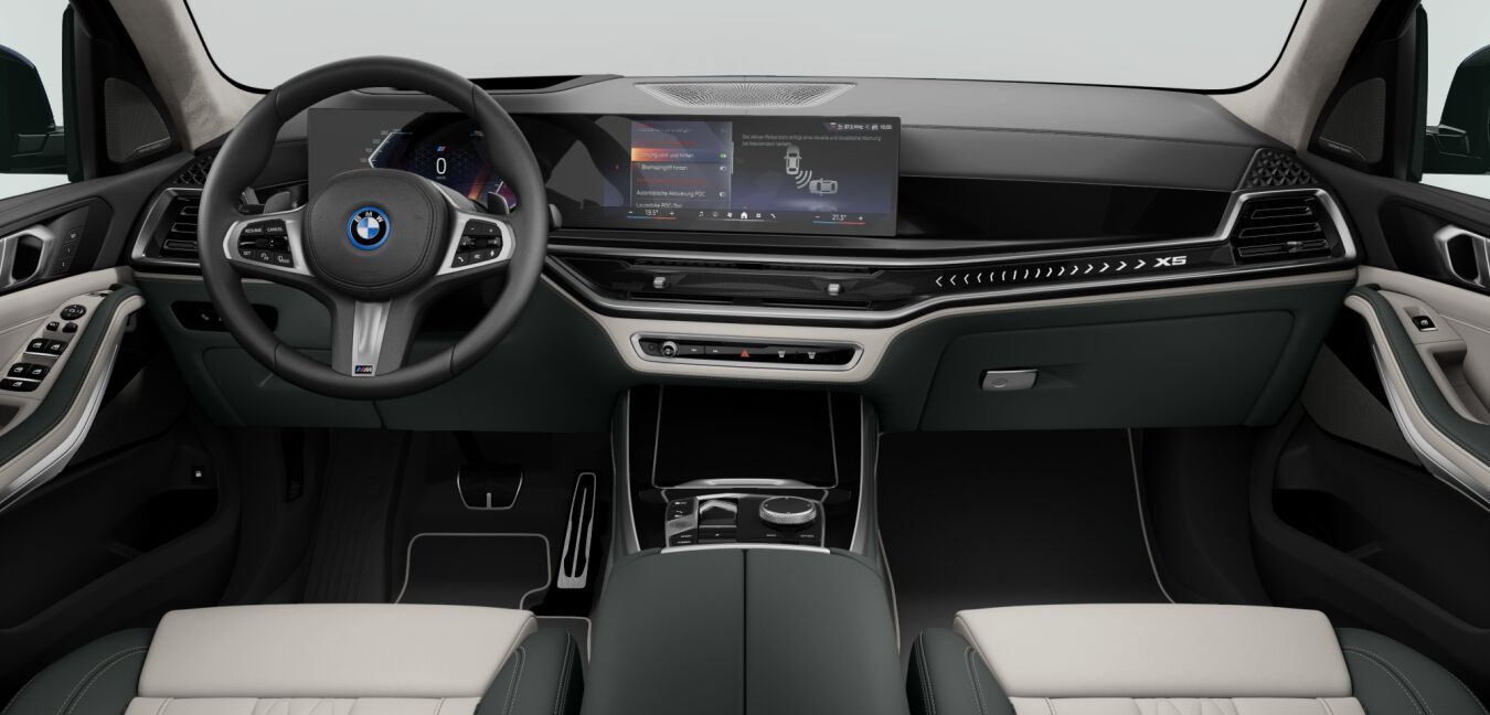 BMW BMW X im Innenraum von vorne
