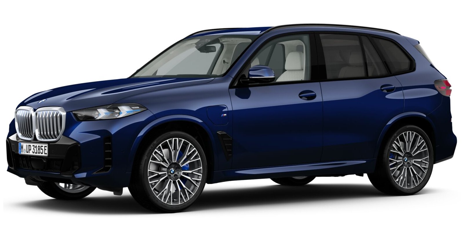 BMW BMW X in Blau von vorne