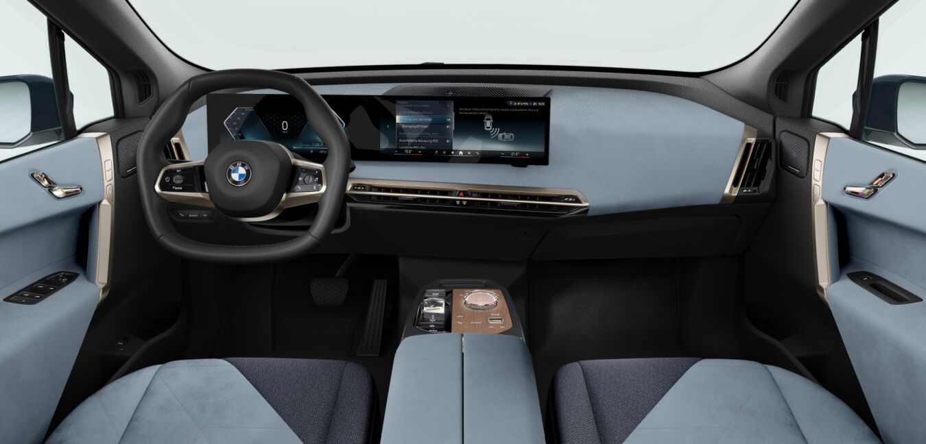 BMW BMW I im Innenraum von vorne
