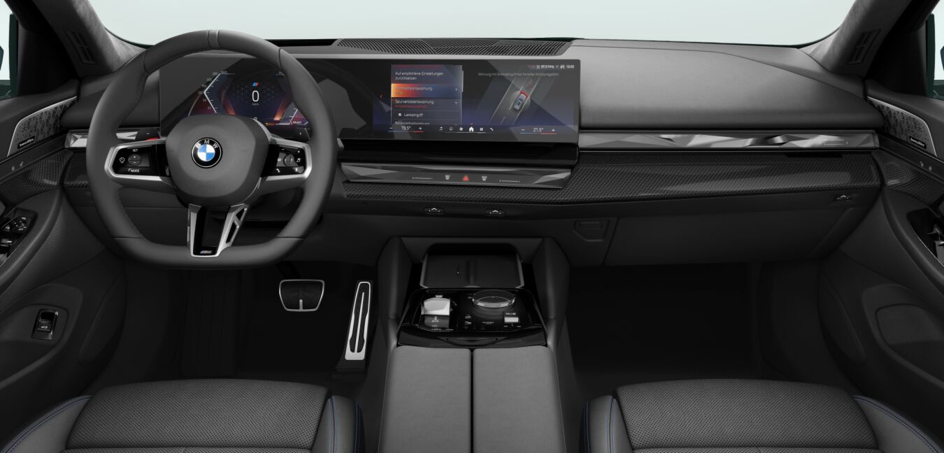BMW BMW 5er im Innenraum von vorne BMW BMW 5er im Innenraum von vorne