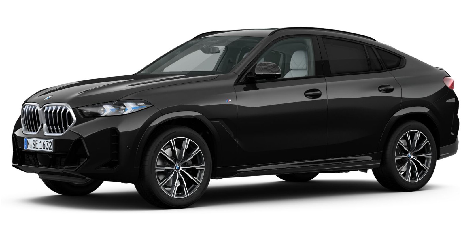 BMW BMW X in Schwarz von vorne BMW BMW X in Schwarz von vorne