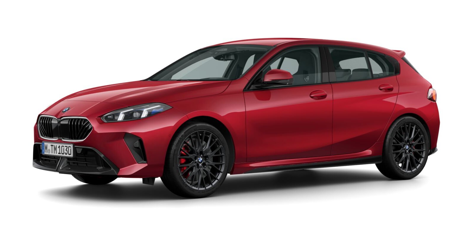 BMW BMW 1er in Rot von vorne