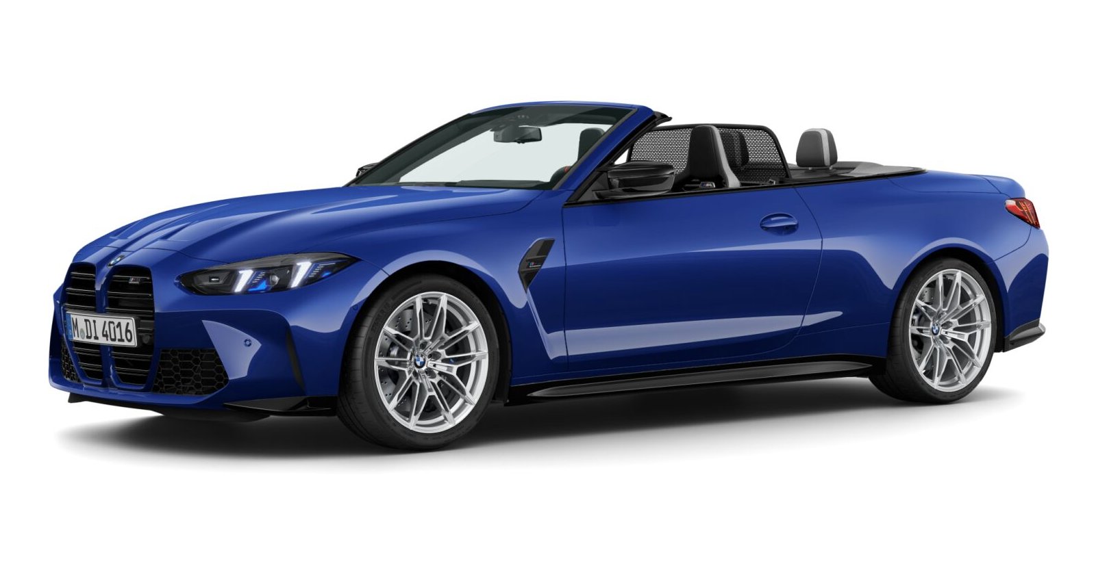 BMW BMW M in Blau von vorne BMW BMW M in Blau von vorne