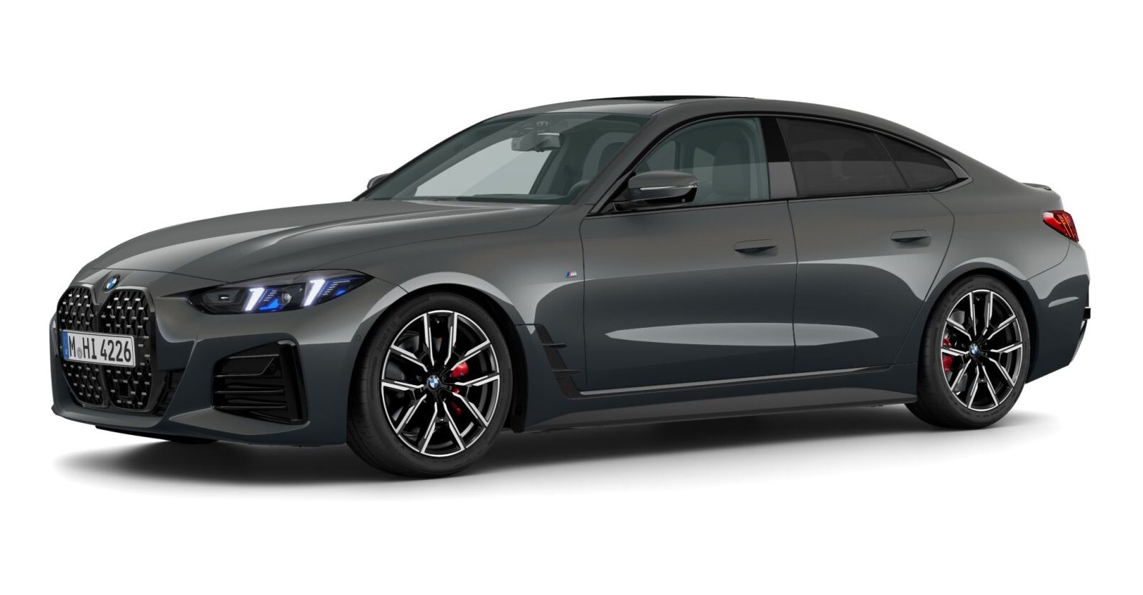BMW BMW 4er in Grau von vorne BMW BMW 4er in Grau von vorne