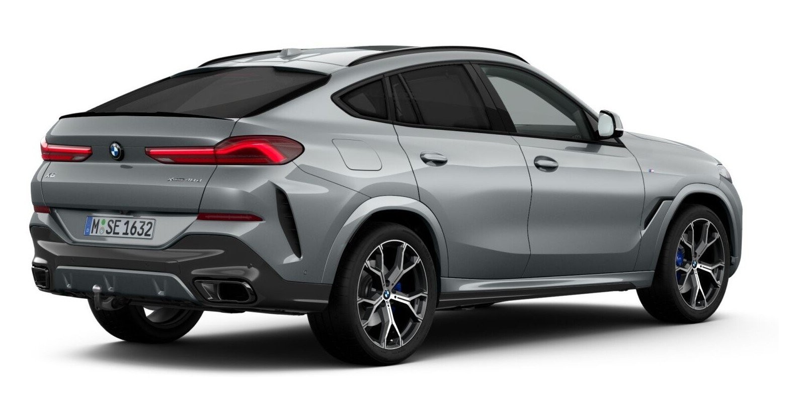 BMW BMW X in Grau von hinten BMW BMW X in Grau von hinten